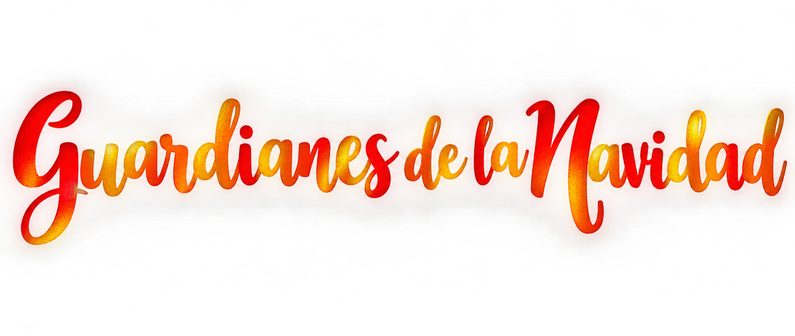 Guardianes con Navidad Texto colorido sobre la Navidad